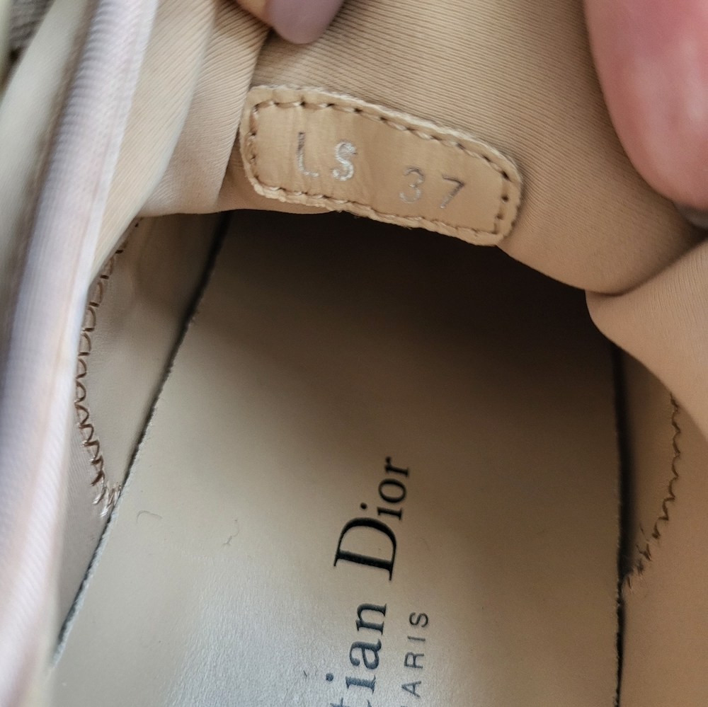 Dior D-connect sneaker Nude size 7 - Picture 5 of 7